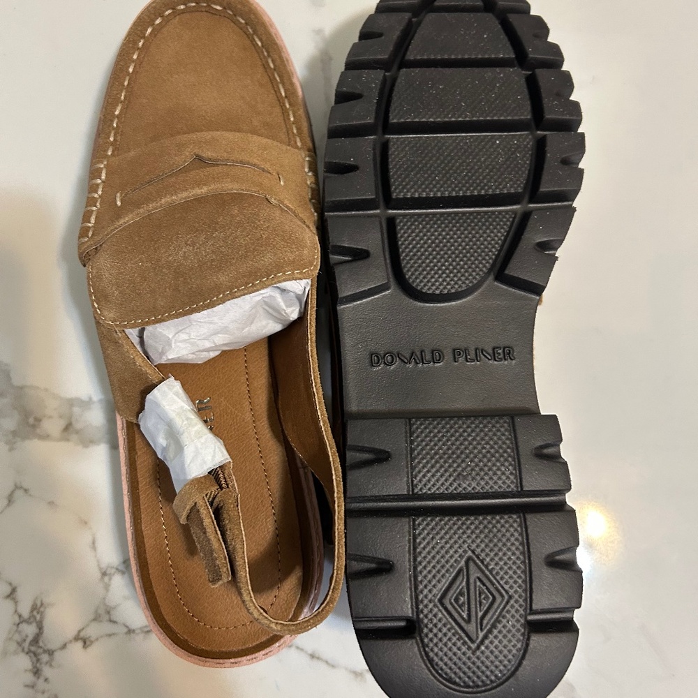 Donald Pliner Sling-back Suede Loafer, Halie